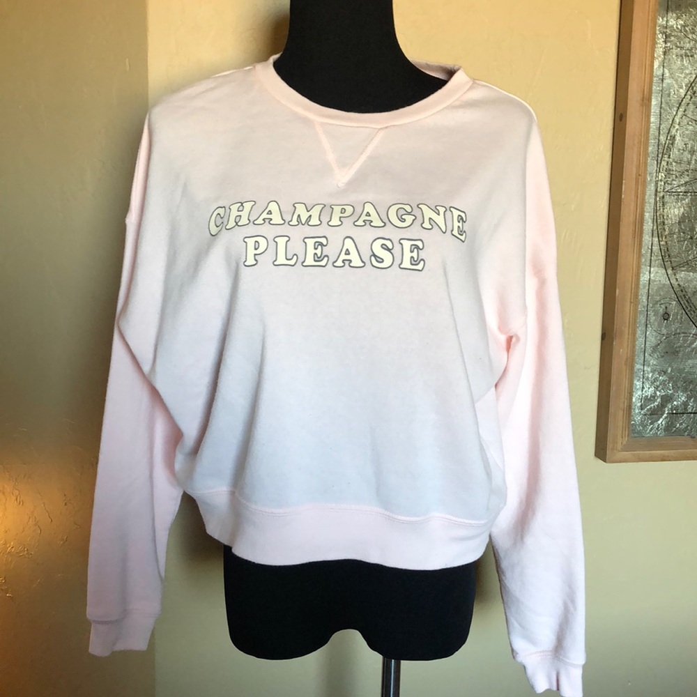 Cropped sweatshirt